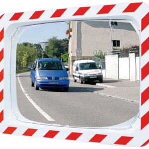 Verkeersspiegel anti-condens rechthoek