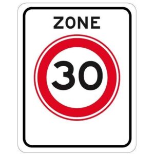 Verkeersbord - Zonebord A0130zb