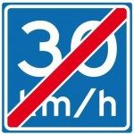 Verkeersbord ALU reflectie A05-30