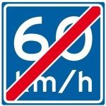Verkeersbord ALU reflectie A05-60