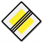 Verkeersbord ALU reflectie B02 