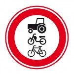 Verkeersbord ALU reflectie C09 