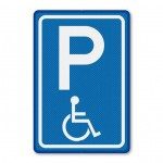 Verkeersbord ALU reflectie E06 