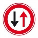 Verkeersbord ALU reflectie F05