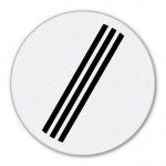 Verkeersbord ALU reflectie F08