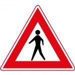 Verkeersbord ALU reflectie J23 