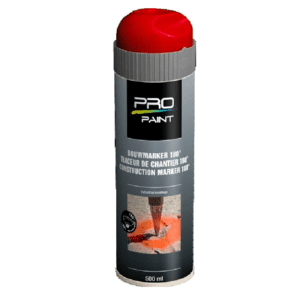 Bouwmarker rood