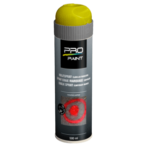 Krijtspray geel