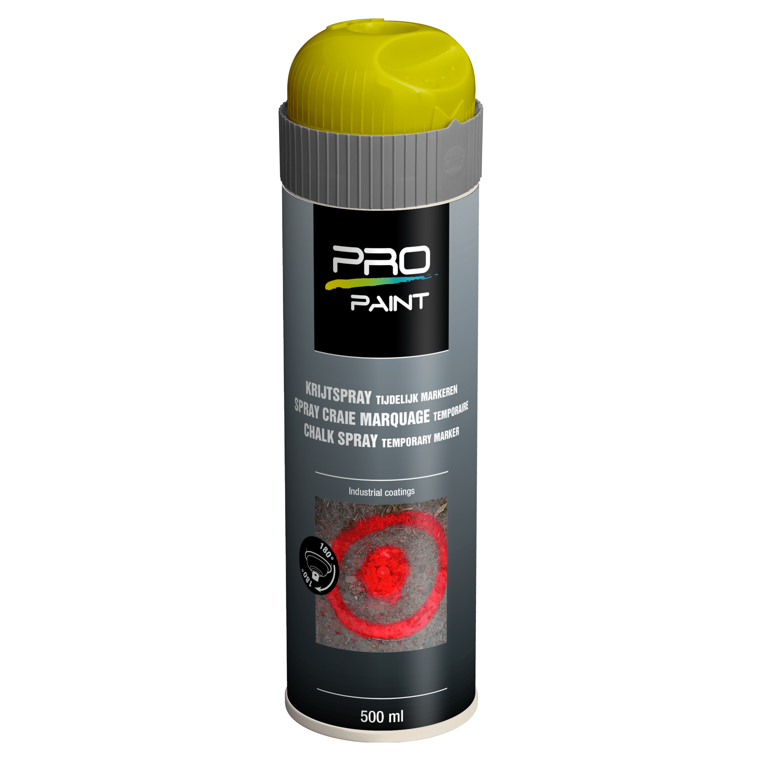 Infar Tools Krijtspray geel | Infra Tools