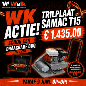 Trilplaat Samac T15
