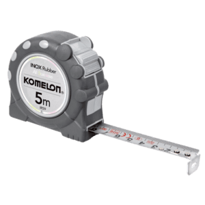 Rolmaat 5 meter RVS