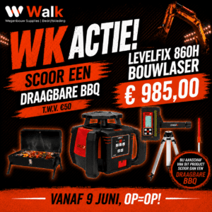 Levelfix 860H bouwlaser | actieset