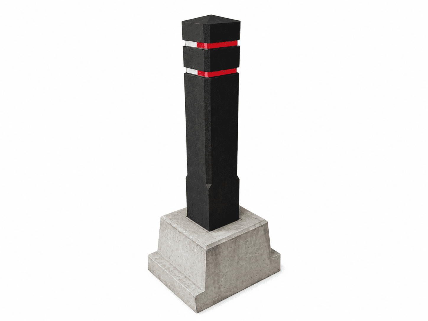Diamantkoppaal INCL. betonvoet